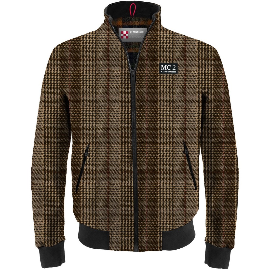 JACKET WITH ZIPPED POCKET MC2 SAINT BARTH COUNTRYSHERPA 10662E