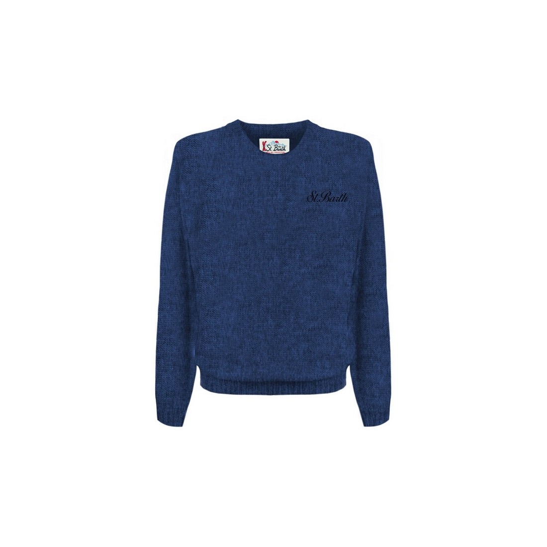 ROUND-NECK SWEATER SB 61 MC2 SAINT BARTH HERON 10510E