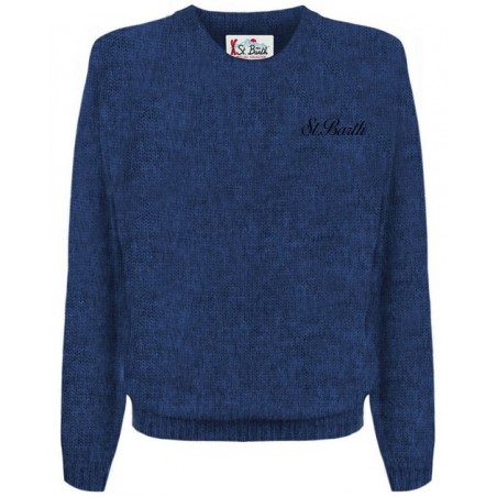ROUND-NECK SWEATER SB 61 MC2 SAINT BARTH HERON 10510E