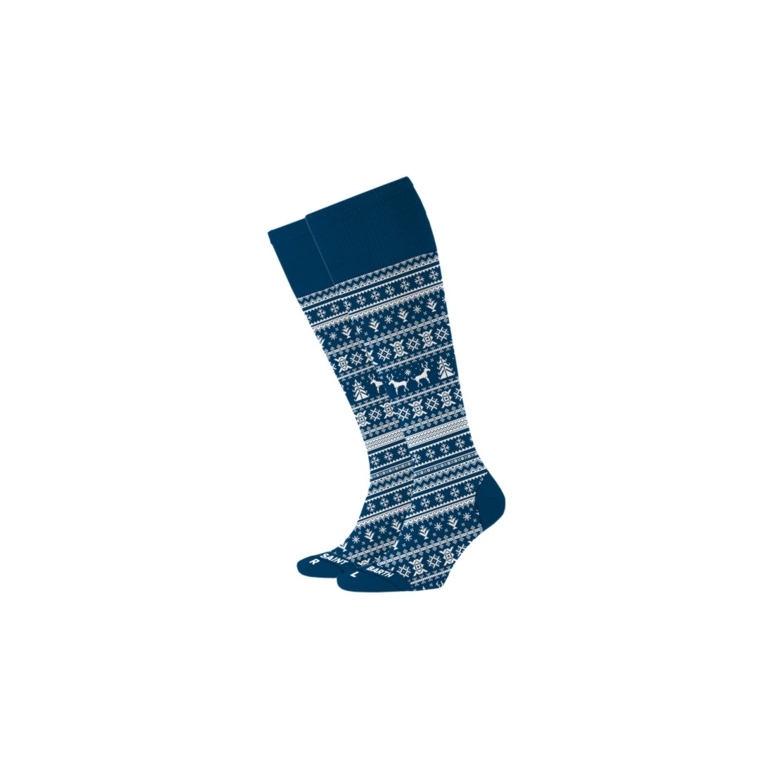 JACQUARD SOCKS NORDIC DEER 61 MC2 SAINT BARTH SOX 00511E