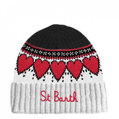 KNITTED CAP W LOVE NORDIC...