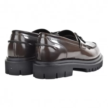 MOCASSINO CON FRANGIA E NAPPINE SEBOYS 253 T.MORO