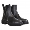 STIVALETTO IN PELLE CON ZIP LA PARIGINA 374/435 NERO