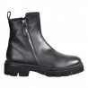STIVALETTO IN PELLE CON ZIP LA PARIGINA 374/435 NERO