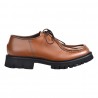 MOCASSINO ALLACCIATO SEBOYS 536 CUOIO