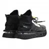 SNEAKERS ALTA IN PELLE BARRACUDA BD1365 NERO