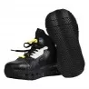 SNEAKERS ALTA IN PELLE BARRACUDA BD1365 NERO