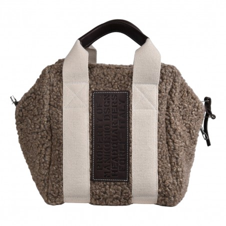 BORSA DUE MANICI MEDIA MANIKOMIO LADY24-ECO TAUPE