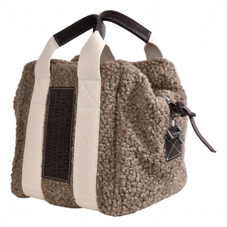 BORSA DUE MANICI MEDIA MANIKOMIO LADY24-ECO TAUPE