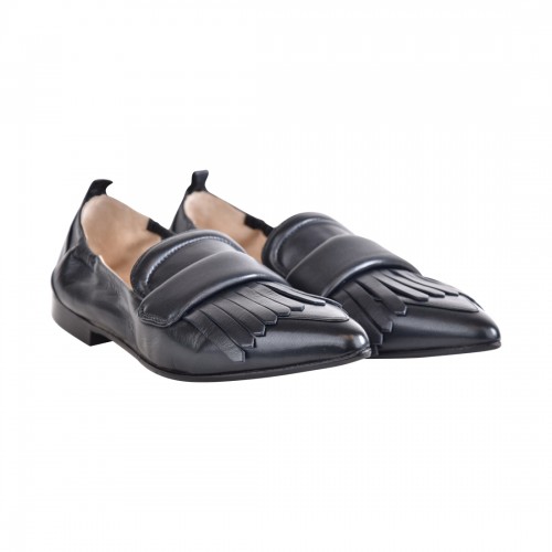 MOCASSINO GRACE CON FRANGIA POMME D'OR 0523C NAVY