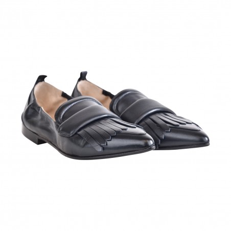 MOCASSINO GRACE CON FRANGIA POMME D'OR 0523C NAVY