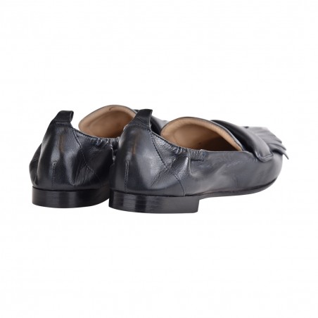 MOCASSINO GRACE CON FRANGIA POMME D'OR 0523C NAVY