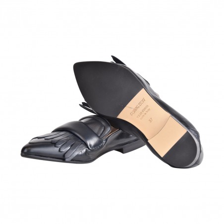 MOCASSINO GRACE CON FRANGIA POMME D'OR 0523C NAVY