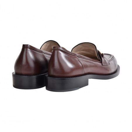 MOCASSINO BLAIR CON MORSETTO POMME D'OR 2080 CHOCOLATE