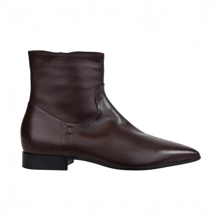TRONCHETTO MADALINA IN PELLE CON ZIP POMME D'OR 2131 CHOCOLATE