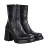 TRONCHETTO IN PELLE LEMARÉ 4060 NERO