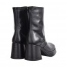 TRONCHETTO IN PELLE LEMARÉ 4060 NERO