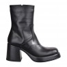 TRONCHETTO IN PELLE LEMARÉ 4060 NERO