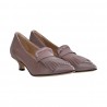 MOCASSINO HELLE CON FRANGIA POMME D'OR 4902 TAUPE