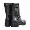BIKER IN PELLE CON FIBBIE LEMARÉ 5055 PELTRO