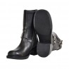 BIKER IN PELLE CON FIBBIE LEMARÉ 5055 PELTRO