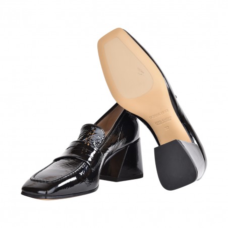 MOCASSINO NEW AMY VERNICE POMME D'OR 6116 NERO