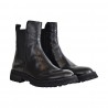 STIVALETTO CHELSEA IN PELLE POESIE VENEZIANE J0291UN NERO