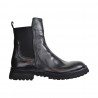 STIVALETTO CHELSEA IN PELLE POESIE VENEZIANE J0291UN NERO