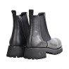 STIVALETTO CHELSEA IN PELLE POESIE VENEZIANE JMC72 NERO