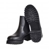 STIVALETTO CHELSEA IN PELLE POESIE VENEZIANE JMC72 NERO