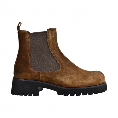 STIVALETTO CHELSEA POESIE VENEZIANE JMC72 TABACCO