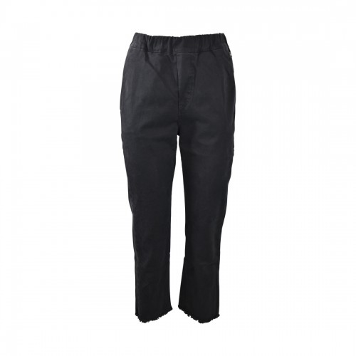 PANTALONE ELASTICO TAGLIO VIVO NOUMENO CONCEPT N-P73-11065 001