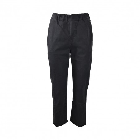 PANTALONE ELASTICO TAGLIO VIVO NOUMENO CONCEPT N-P73-11065 001