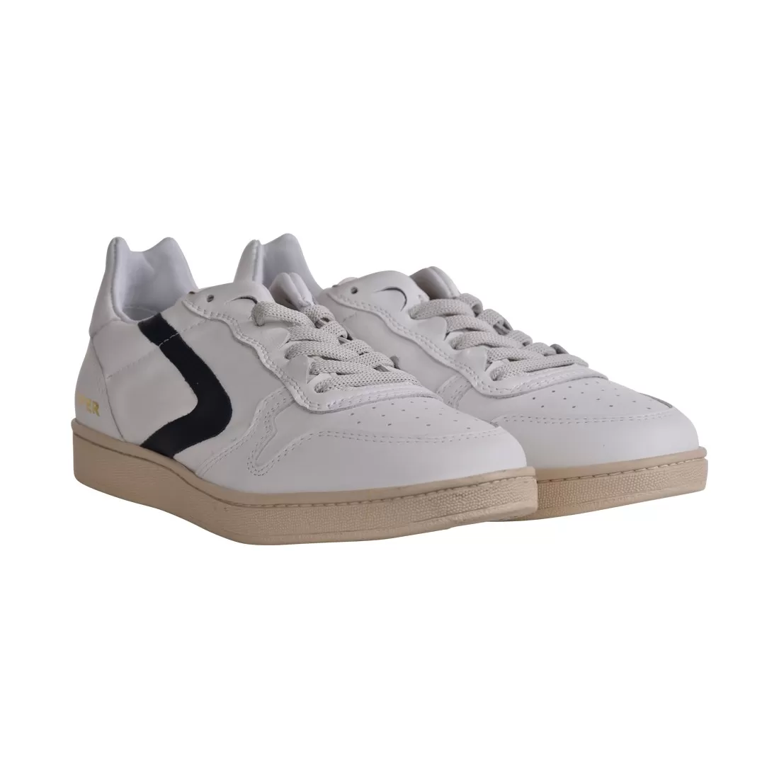 SNEAKERS SUPER PELLE VALSPORT VS2309M BIA/BLU