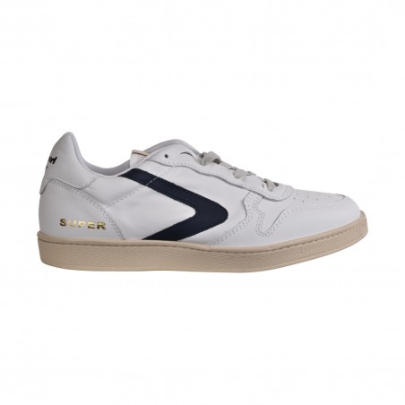 SNEAKERS SUPER PELLE VALSPORT VS2309M BIA/BLU