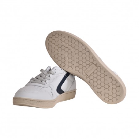 SNEAKERS SUPER PELLE VALSPORT VS2309M BIA/BLU