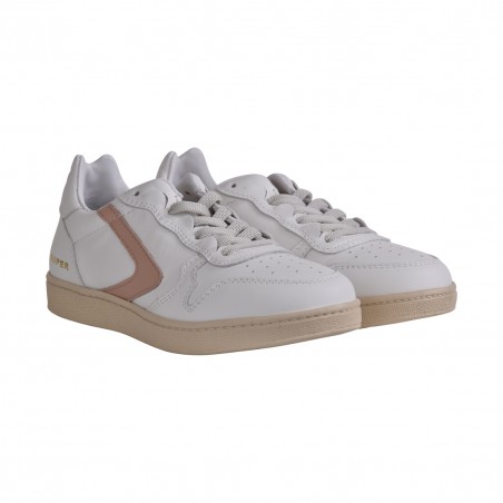 SNEAKERS SUPER PELLE VALSPORT VS2314W BIA/ROSA