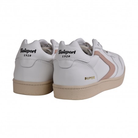 SNEAKERS SUPER PELLE VALSPORT VS2314W BIA/ROSA