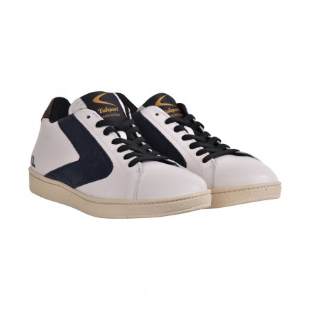 SNEAKERS XL LOGO SUEDE VALSPORT VT2304M BIA/DEEP