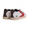 SNEAKERS XL LOGO SUEDE VALSPORT VT2308M BIA/SCARLETT