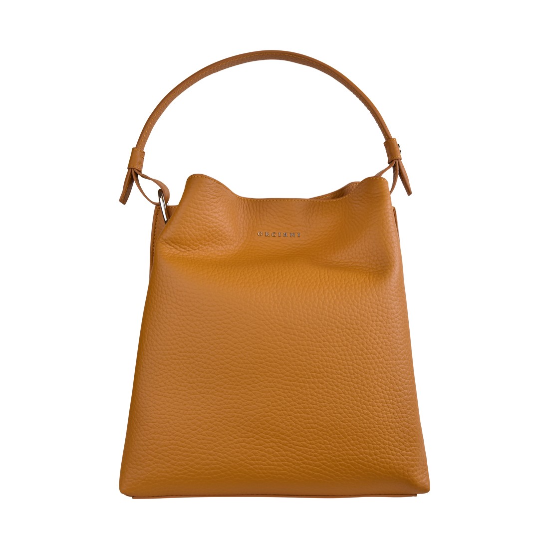 BORSA IN PELLE ORCIANI B02145 AMBRA