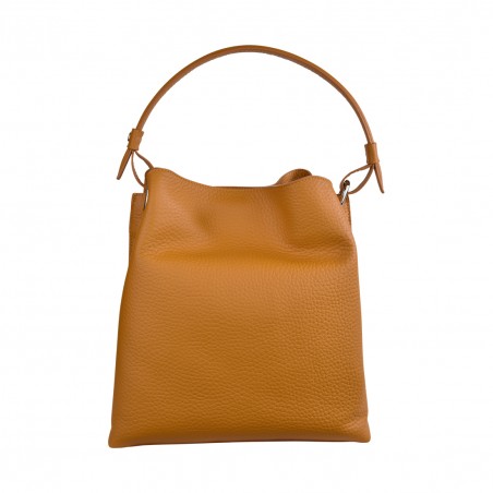 BORSA IN PELLE ORCIANI B02145 AMBRA