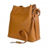 BORSA IN PELLE ORCIANI B02145 AMBRA