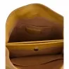 BORSA IN PELLE ORCIANI B02145 AMBRA