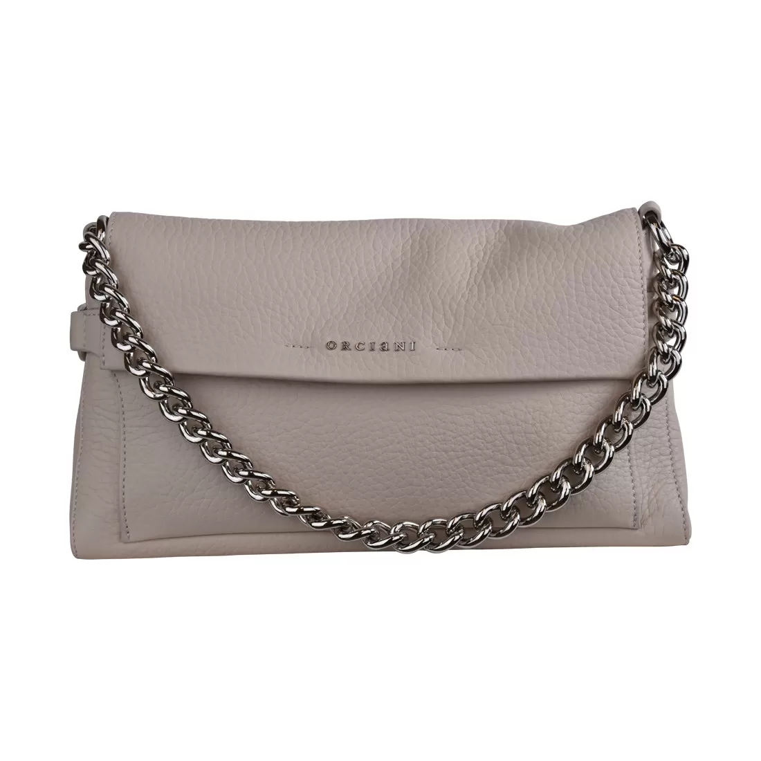 BORSA IN PELLE ORCIANI B02152 AVORIO