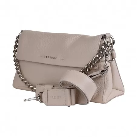 BORSA IN PELLE ORCIANI B02152 AVORIO