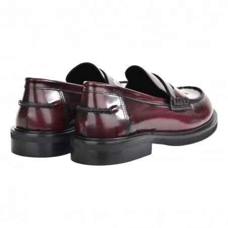 MOCASSINO ABRASIVATO POESIE VENEZIANE JPG30 BORDO