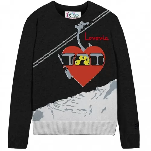NEW CREWNECK LOVOVIA MC2 SAINT BARTH NEWQUEEN 10024E