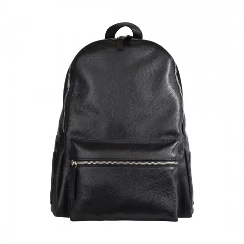 ZAINO MICRON IN PELLE ORCIANI P00711 NERO