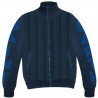 JACKET WITH KNITTED SLEEVES MC2 SAINT BARTH WHISTLER-Q 00108E
